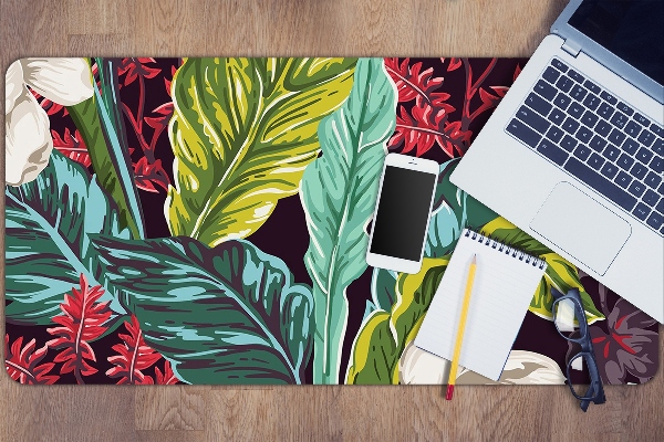 Full desk mat floral design