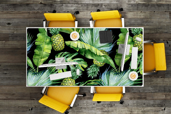 Large desk mat for children pineapples