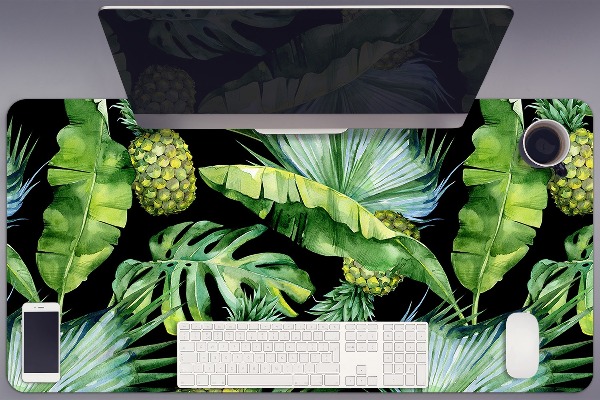 Large desk mat for children pineapples