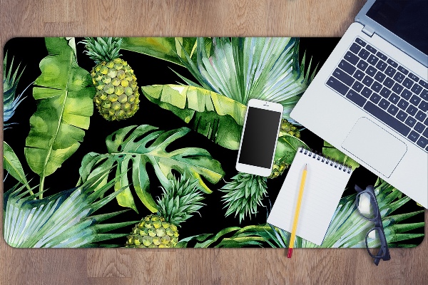 Large desk mat for children pineapples