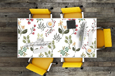 Desk pad Berries and Flowers