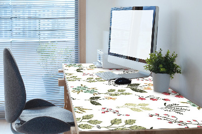 Desk pad Berries and Flowers