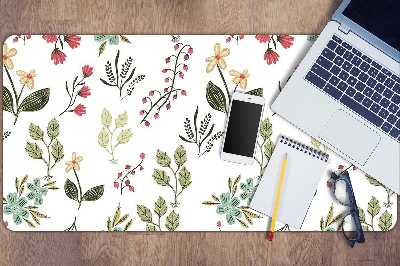 Desk pad Berries and Flowers