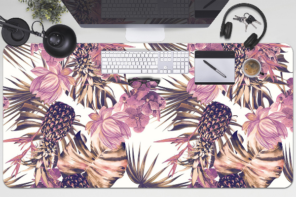 Large desk mat for children Pineapple