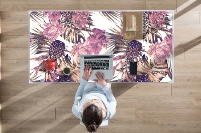 Large desk mat for children Pineapple