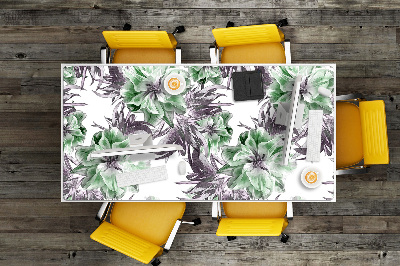 Desk pad magical flowers