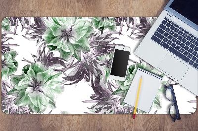 Desk pad magical flowers