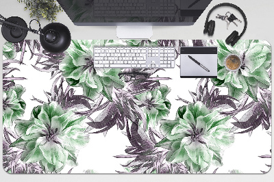 Desk pad magical flowers