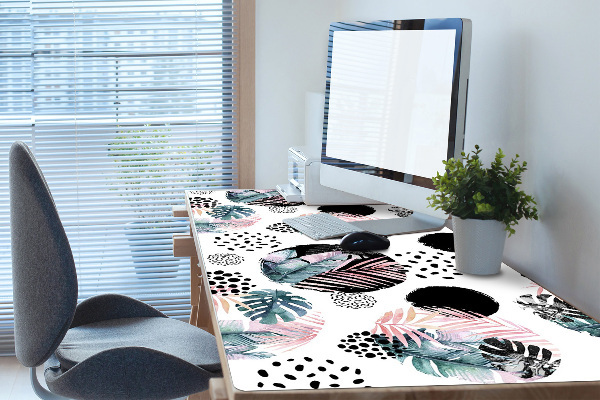 Full desk pad Abstraction leaves