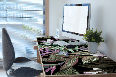 Full desk mat palm flowers