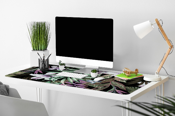 Full desk mat palm flowers