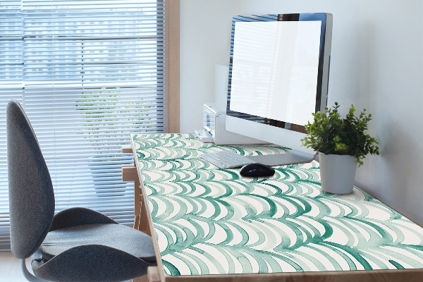 Large desk mat for children Fish scales