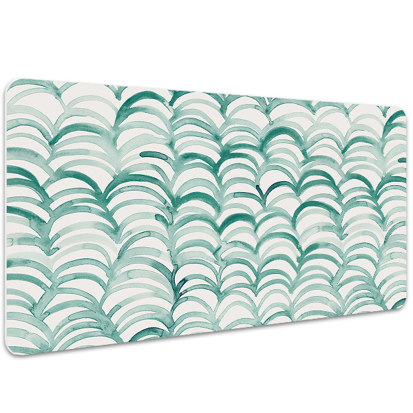 Large desk mat for children Fish scales