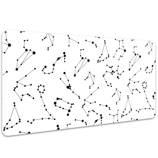 Large desk pad PVC protector Constellation