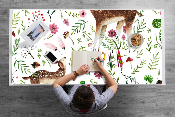 Large desk mat for children Doe