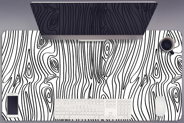 Desk pad imitation wood