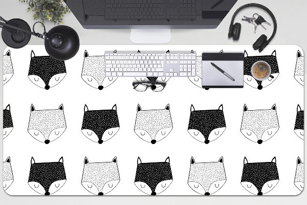 Large desk pad PVC protector Pattern in slippery