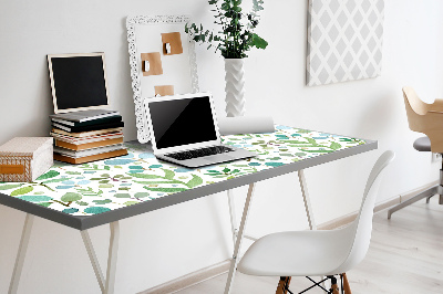 Full desk mat Green leaves