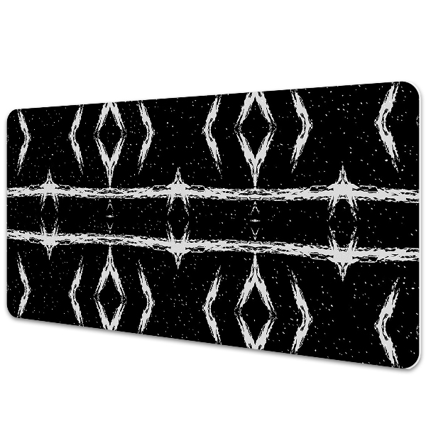 Full desk pad black abstraction