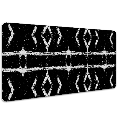 Full desk pad black abstraction