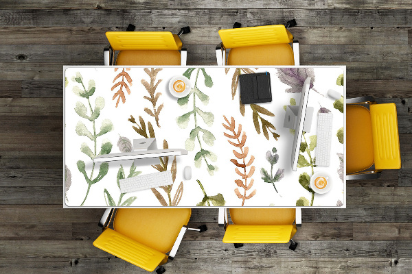 Desk pad Colorful leaves