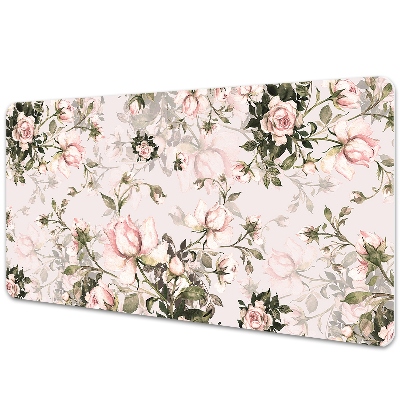 Desk pad Colorful flowers