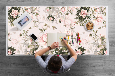 Desk pad Colorful flowers