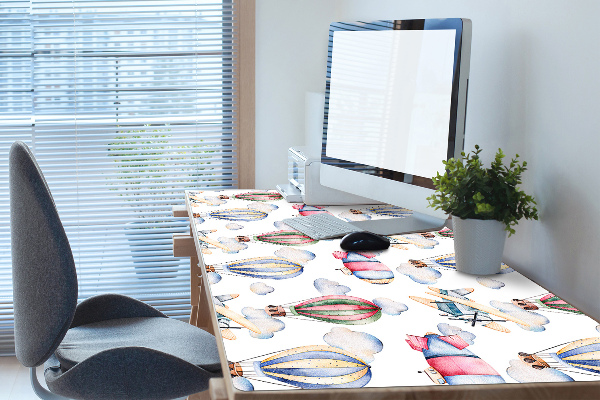 Full desk pad Balloons and airships