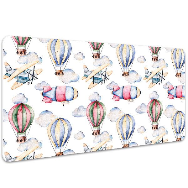 Full desk pad Balloons and airships
