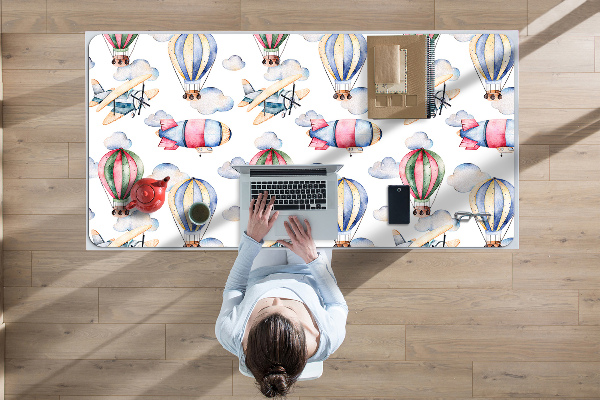 Full desk pad Balloons and airships
