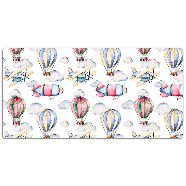 Full desk pad Balloons and airships