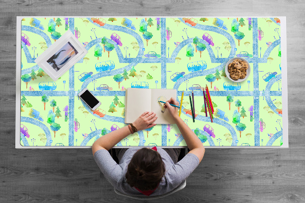 Desk pad Cars for children