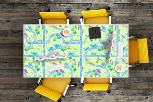 Desk pad Cars for children