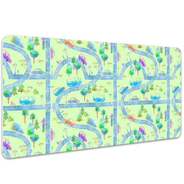 Desk pad Cars for children
