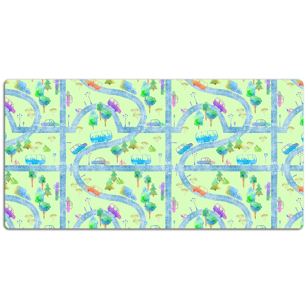 Desk pad Cars for children