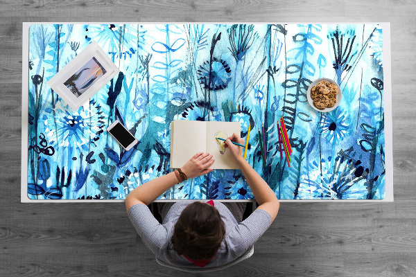 Large desk mat for children Brake