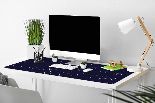 Large desk pad PVC protector Constellation