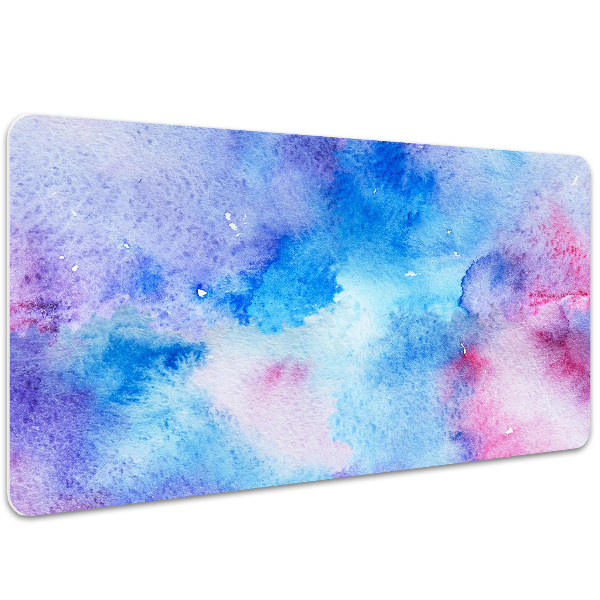 Desk mat abstract clouds