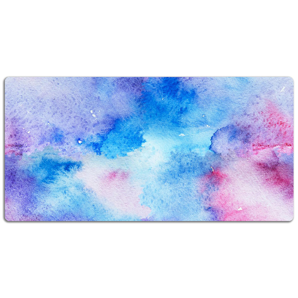 Desk mat abstract clouds