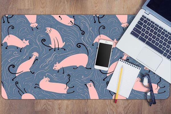 Full desk protector Cats cartoon