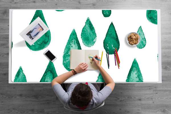 Full desk mat Raindrops