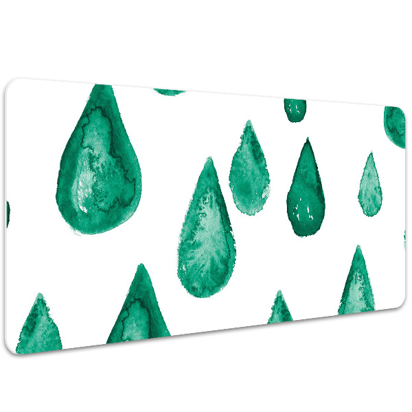 Full desk mat Raindrops