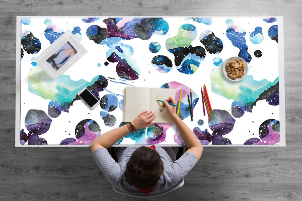 Large desk mat for children Galaxy
