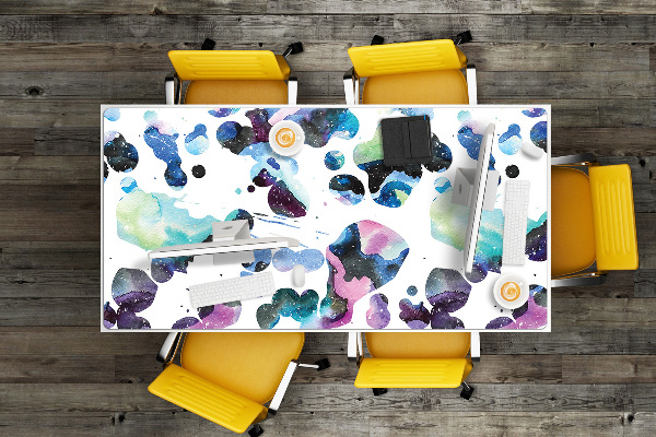 Large desk mat for children Galaxy