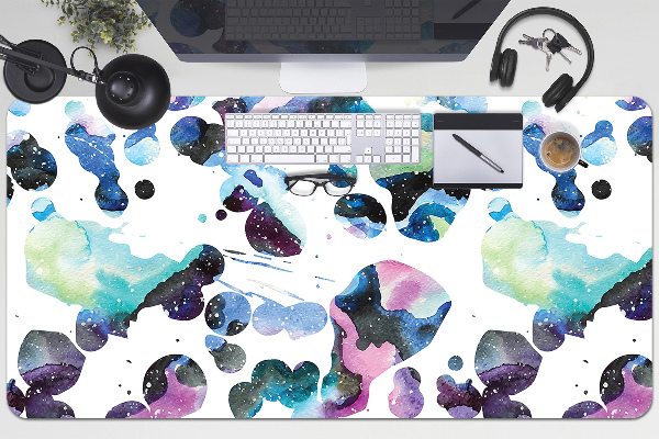 Large desk mat for children Galaxy