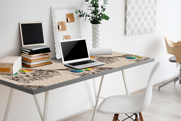 Full desk protector Owls glasses