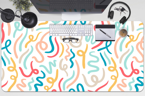 Large desk mat for children Calligraphy