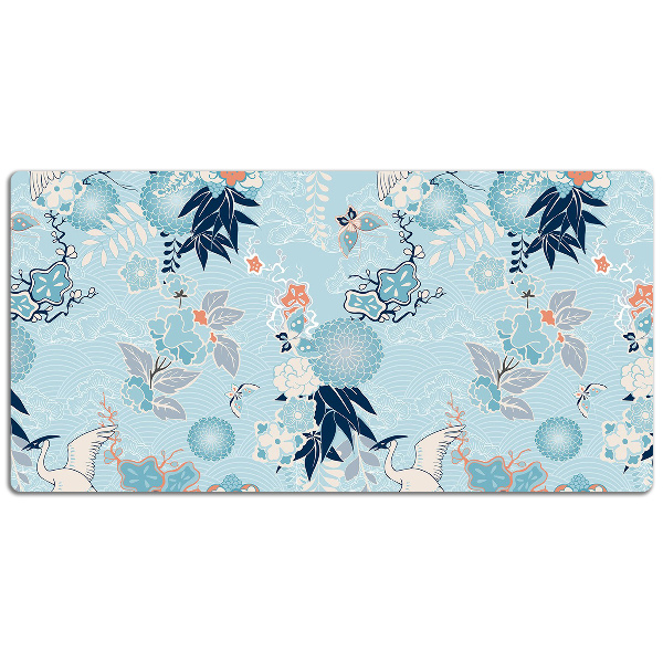 Large desk mat for children Heron