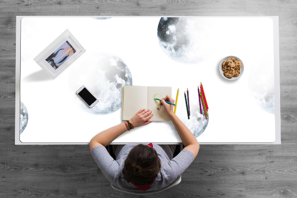 Full desk mat image Moons