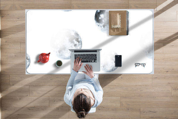 Full desk mat image Moons